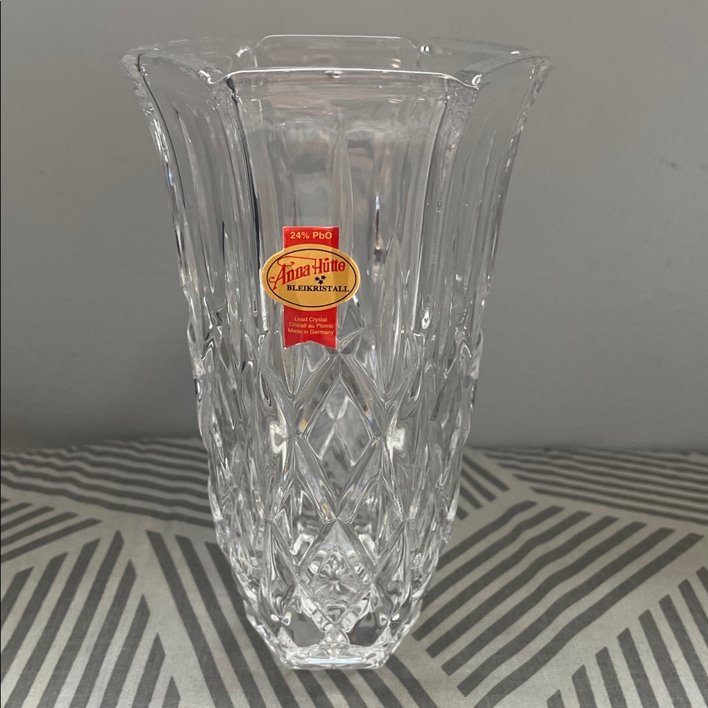 Anna Hutte vintage lead crystal- made in Germany.